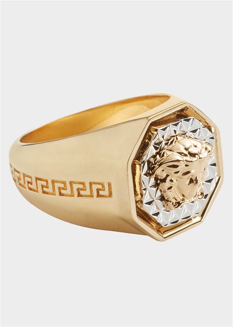 versace medusa octagon ring купить|Women's Designer and Luxury Rings .